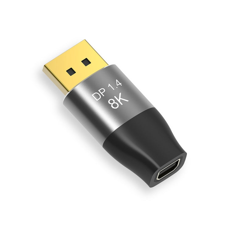 DP1.4 8K DP maschio a mini DP femmina Adattatore di conversione HD a conversione reciproca bidirezionale DP1.4 8K DP maschio a mini DP femmina Adattatore di conversione HD a conversione reciproca bidirezionale
